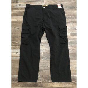 Wrangler Mens 42x30 Black Cargo Pants New with Tags